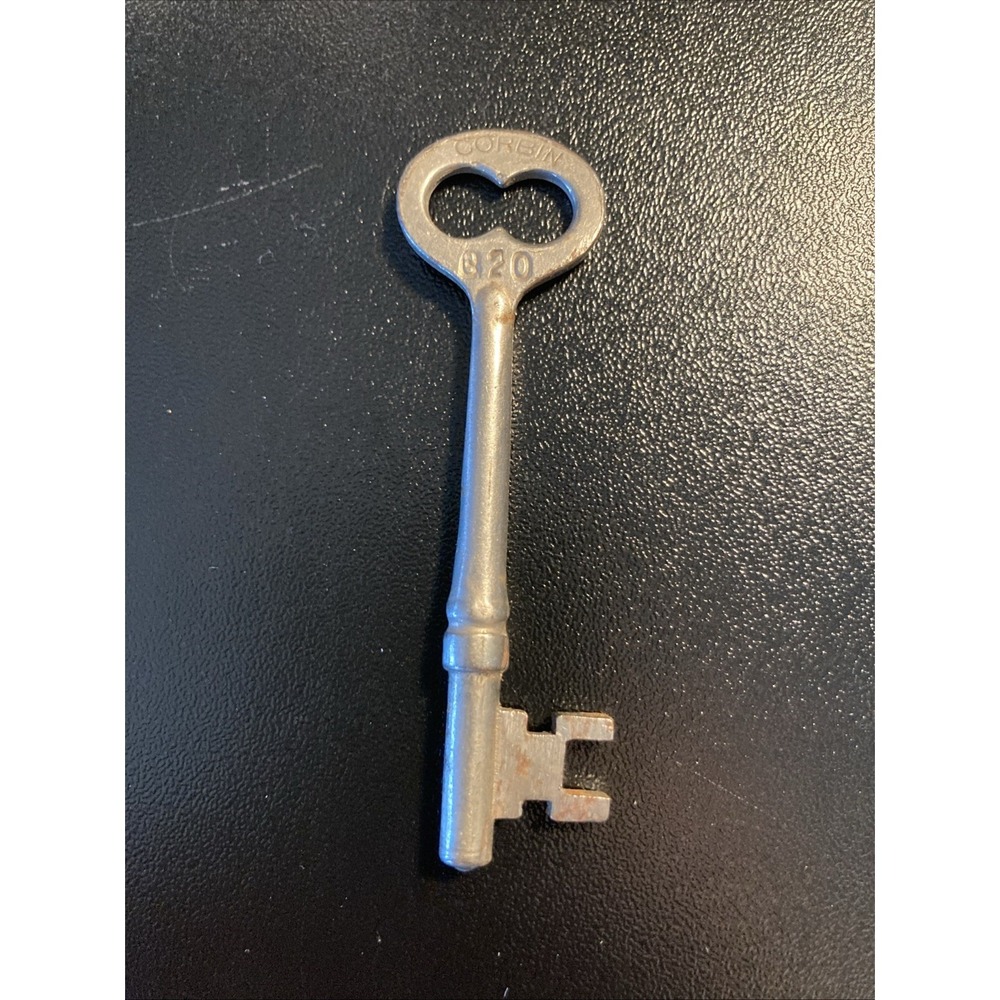 Antique RARE CORBIN # Q20 Skeleton Key RARE # Q20